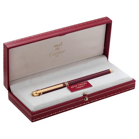 cartier fountain pen replica|must de cartier fountain pen.